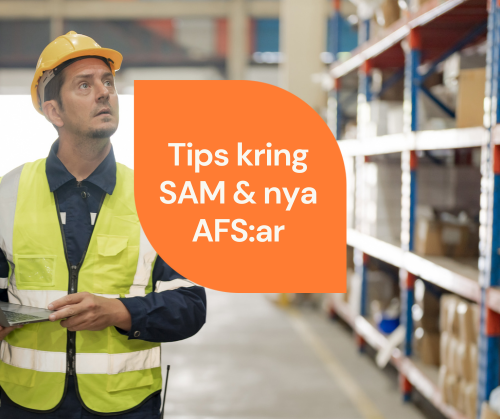 Tips kring SAM, systematiskt arbetsmiljöarbete och nya AFS:ar